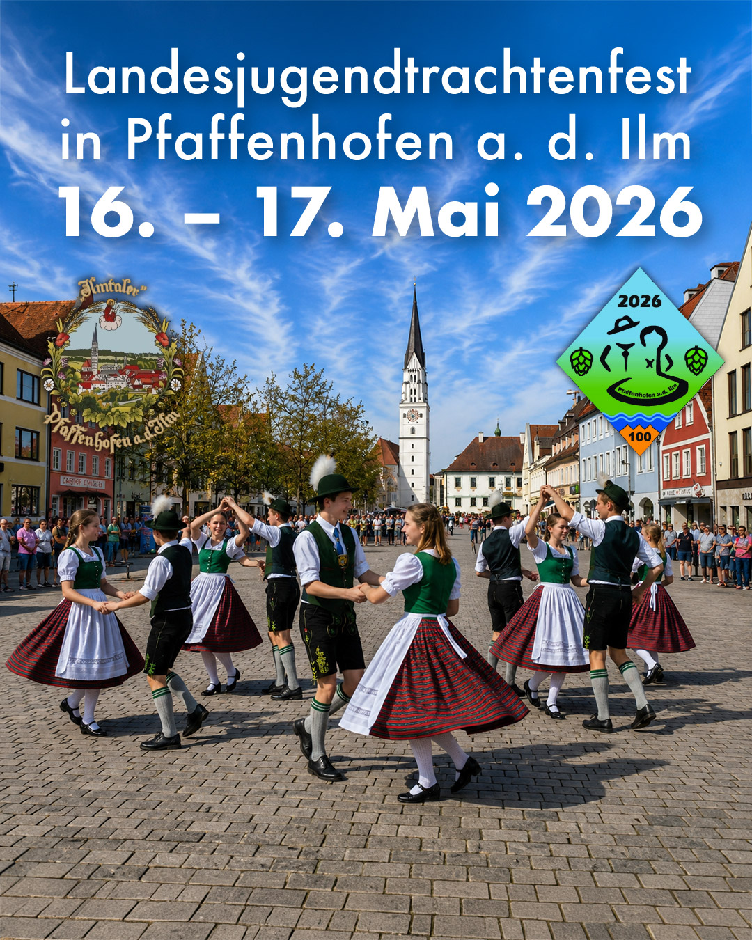 Jugendtrachtenfest 2026 in Pfaffenhofen
